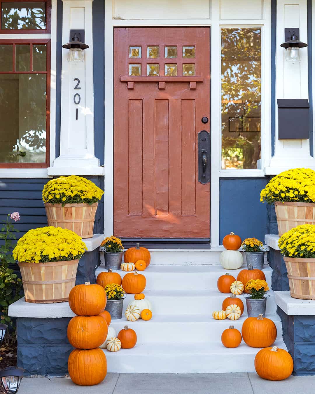 Welcoming porch