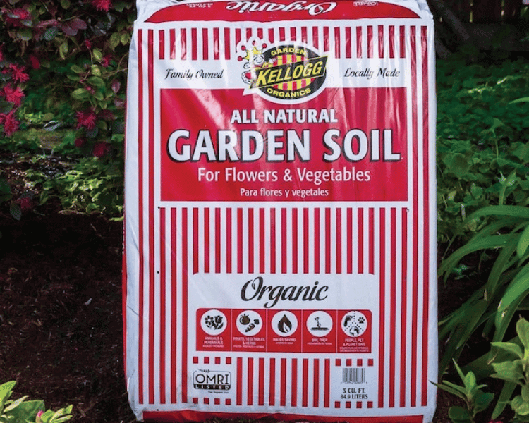 Kellogg gardening soil bag