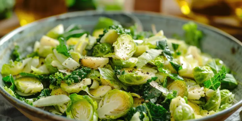 Sautéed Brussels sprouts