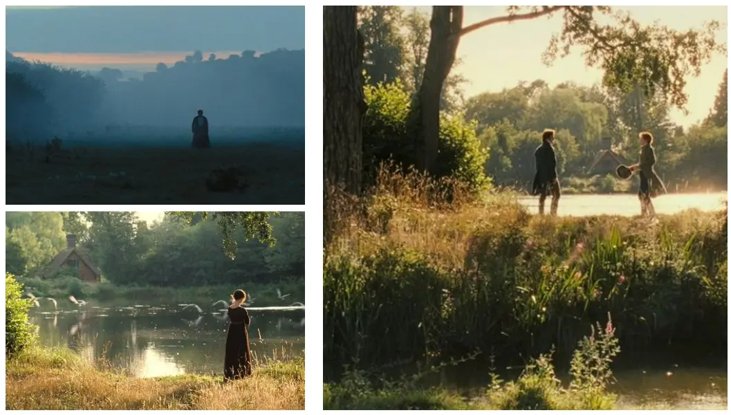 English countryside triptych