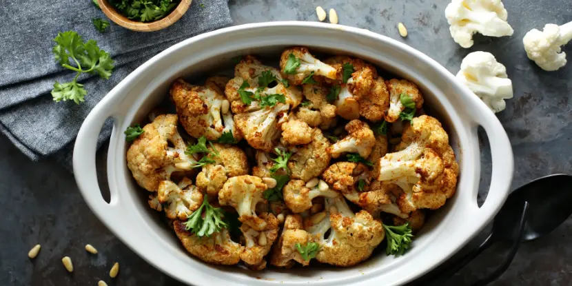 Roasted cauliflower