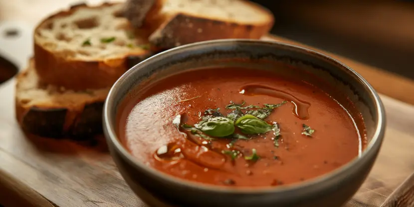 Tomato basil soup