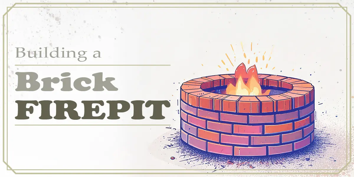 Building a Brick Firepit