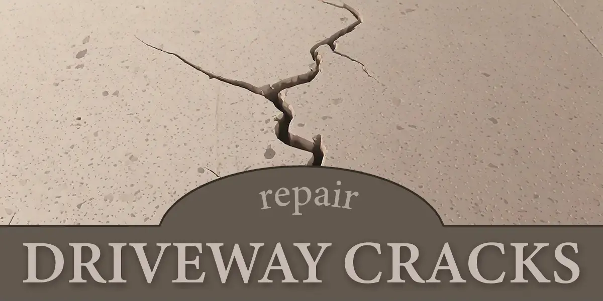 How to Repair Driveway Cracks