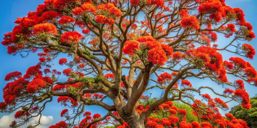 Flowering coral tree