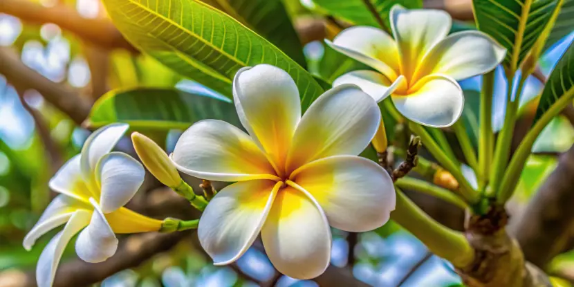 Plumeria flowers