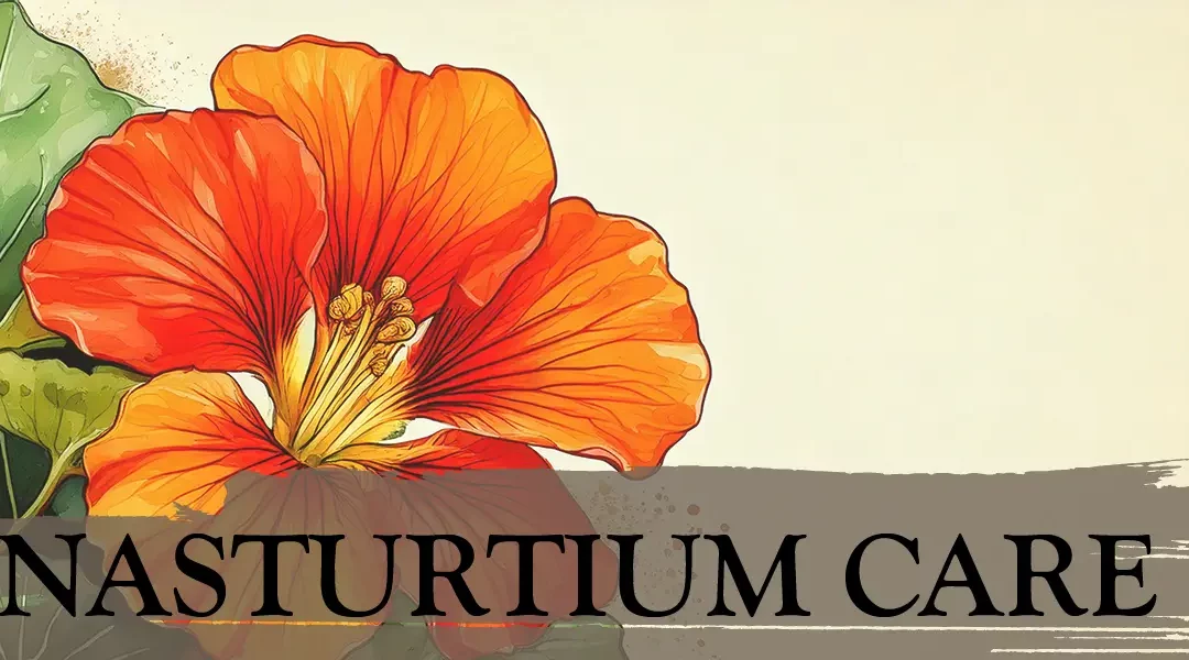 Nasturtium Care Made Simple: Tips for Thriving Plants