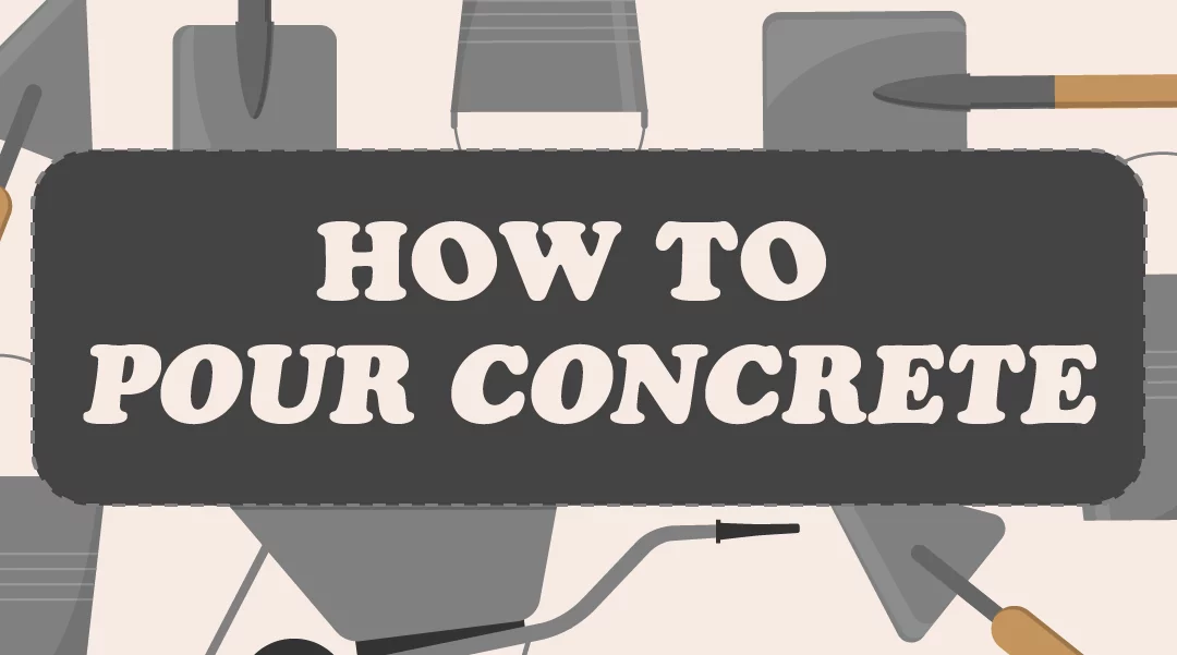 How to Pour Concrete for Your Porch, Patio, or Walkway 