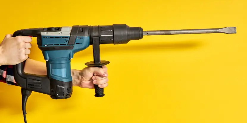 Rotary hammer drill