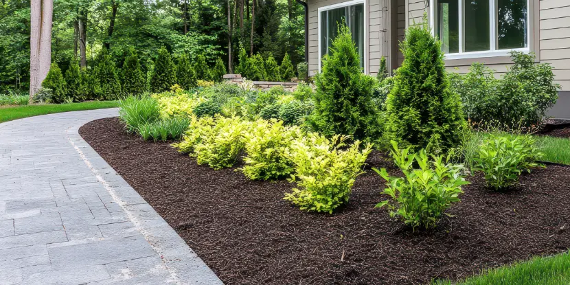 Mulch borders