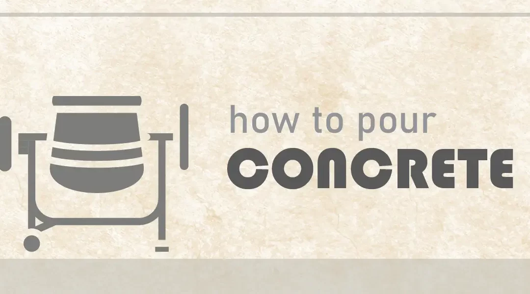 How to Pour Concrete for Your Porch, Patio, or Walkway 