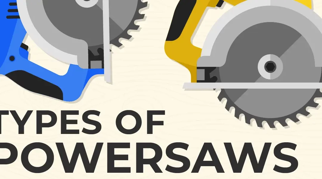 12 Types of Power Saws & Their Uses