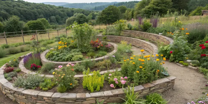 Spiral garden