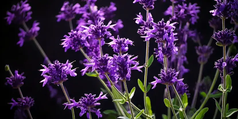 Purple Sage flowers