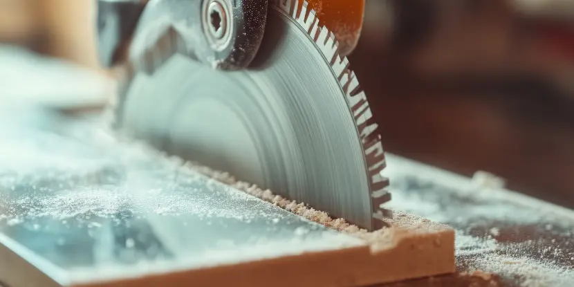 A tile saw