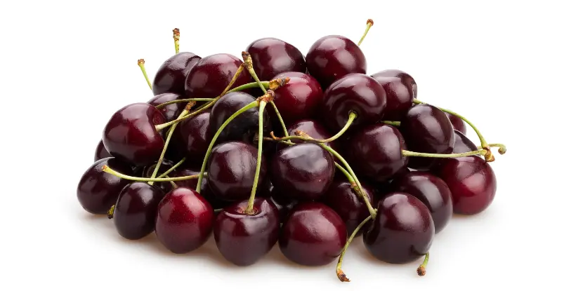 Ripe Bing cherries