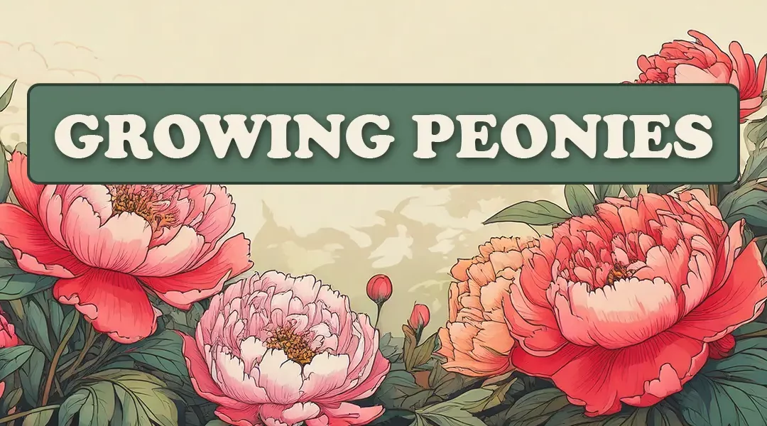Growing Peonies from Roots, Cuttings, or Seeds