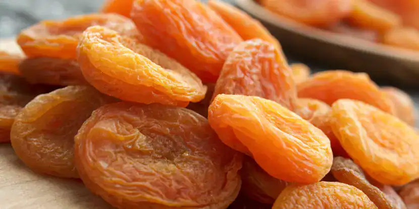 Dried apricots