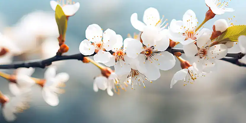 Apricot blossoms