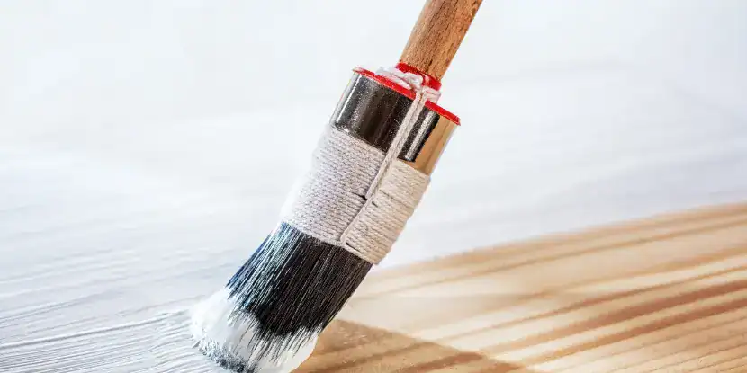 Priming a wooden surface