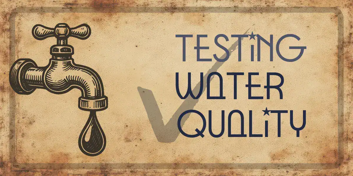 Testing Water Quality
