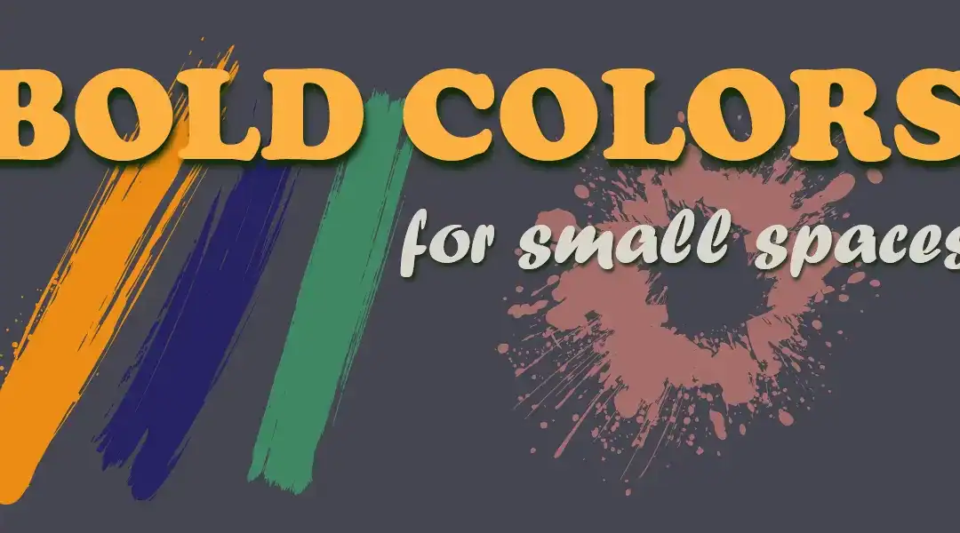 8 Bold Colors That Work in Small Spaces