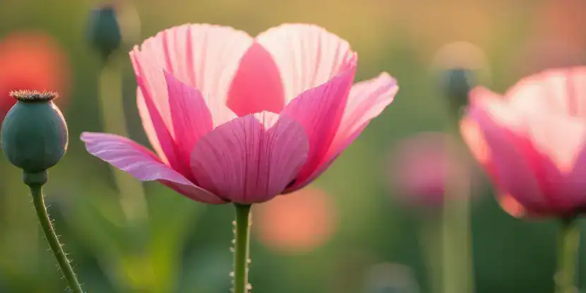 Iceland Poppies in bloom