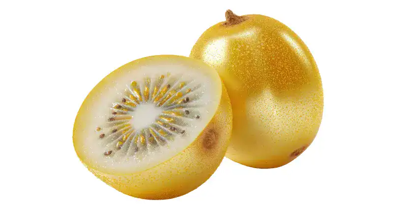 Golden kiwi fruit