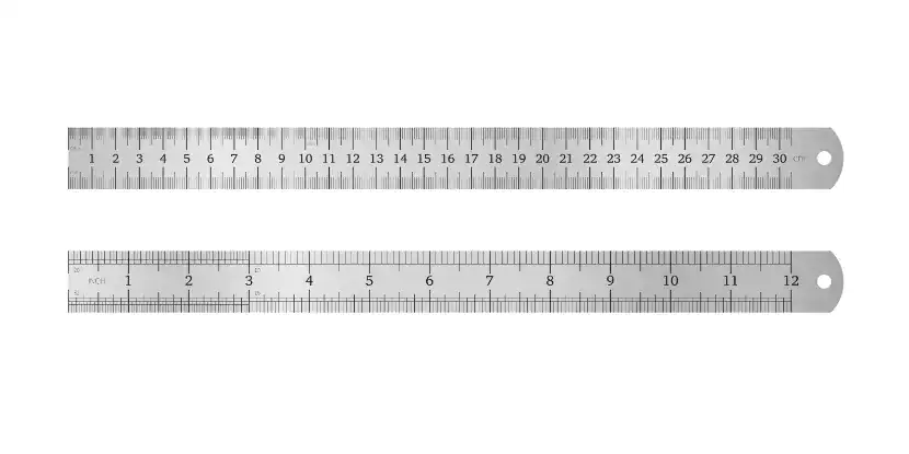 Steel rulers