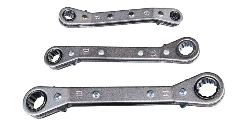 Ratchet box wrench