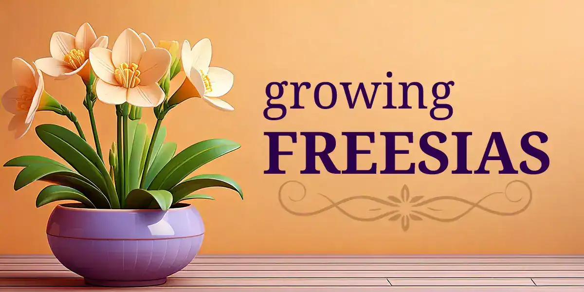 Growing Freesias