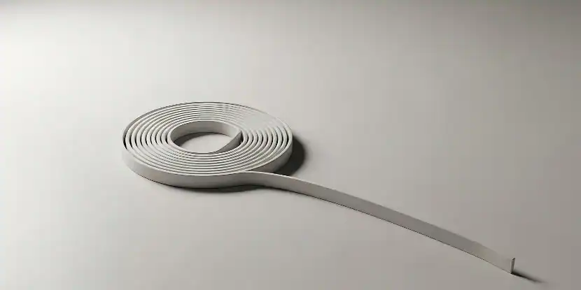 A roll of foam weatherstripping