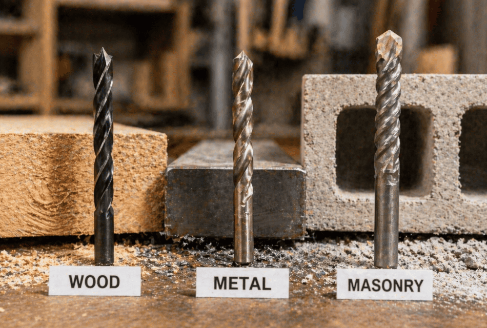 How to Pick the Right Drill Bits for Wood, Metal, and Masonry How to Pick the Right Drill Bits for Wood, Metal, and Masonry