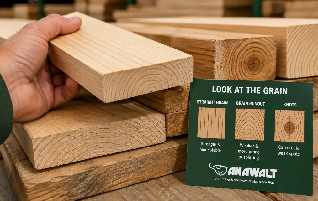 How to Choose Lumber Based on Grain Direction and Board Stability (2) How to Choose Lumber Based on Grain Direction and Board Stability